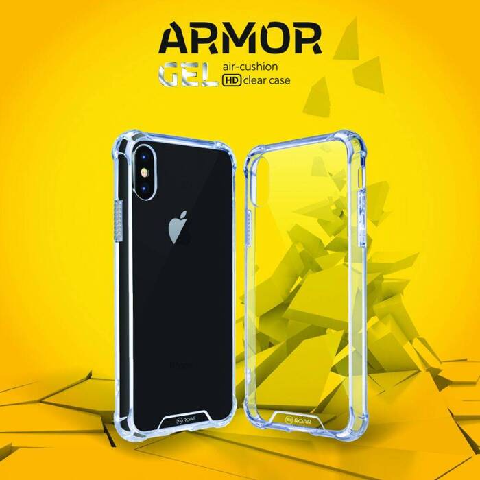 ROAR futerał ARMOR JELLY do SAMSUNG S25 transparentny