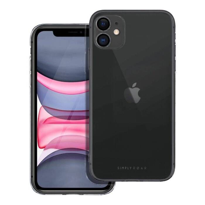 ROAR futerał PURE SIMPLE FIT do IPHONE 11 Transparentny