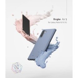 Ringke Air S ultracienkie żelowe etui pokrowiec Samsung Galaxy Note 10 czarny (ADSG0001)