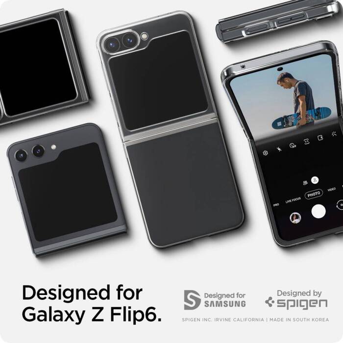 SPIGEN AIRSKIN GALAXY Z FLIP 6 CRYSTAL CLEAR