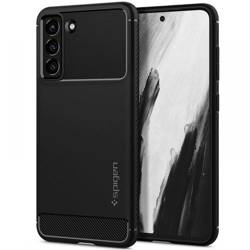 SPIGEN Galaxy S21 Fe Rugged Armor Matte Black + Szkło