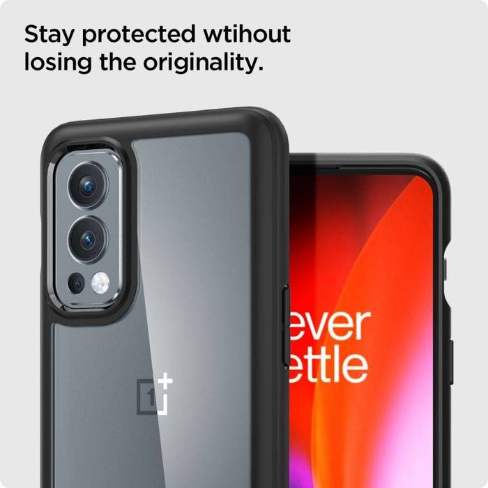 SPIGEN OnePlus Nord 2 5G Ultra Hybrid Etui Matte Czarny Case