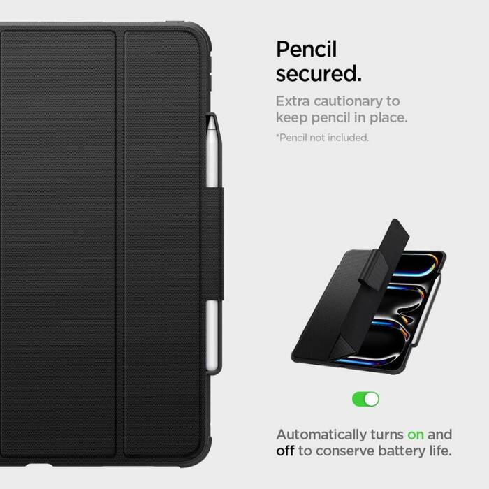 SPIGEN RUGGED ARMOR ”PRO” IPAD PRO 13 7 / 2024 BLACK