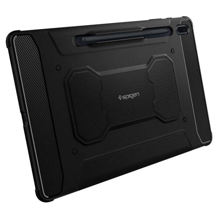 SPIGEN Rugged Armor ”pro” Galaxy Tab S7 FE 5G 12.4 T730 / T736 B Etui Black Case