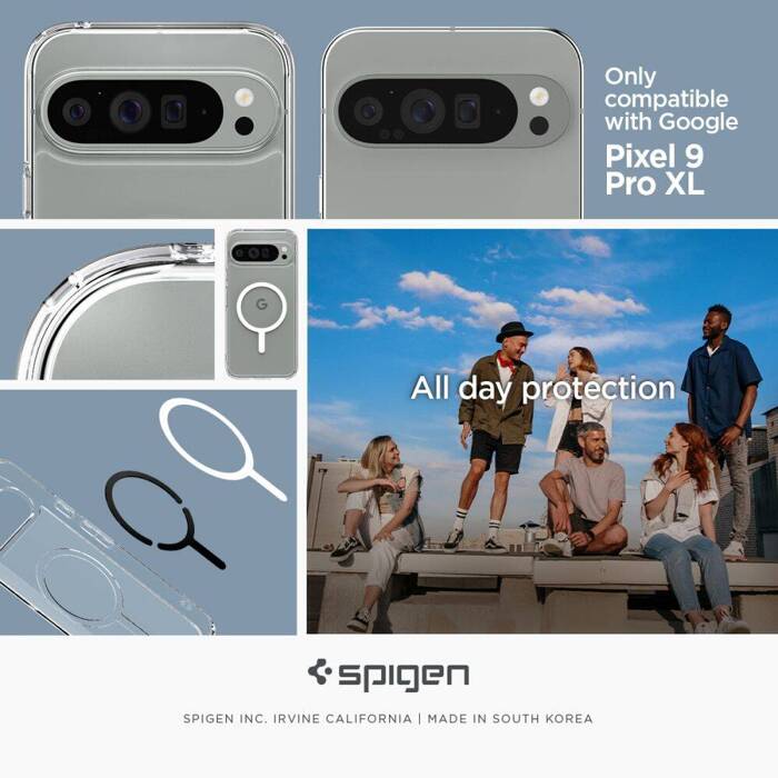 SPIGEN ULTRA HYBRID ONETAP RING MAGSAFE GOOGLE PIXEL 9 PRO XL WHITE