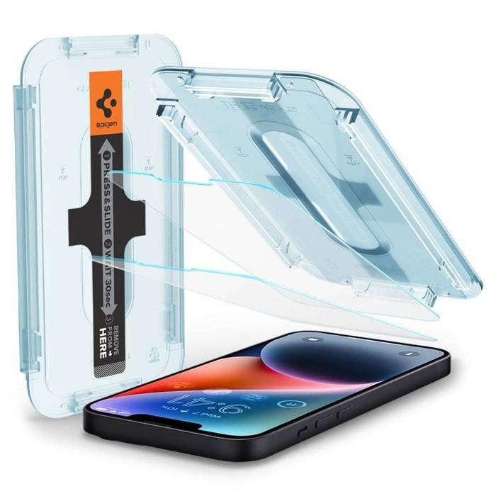 SPIGEN iPhone 14 Plus / 13 Pro Max GLAS.TR ”EZ FIT” 2-PACK  SZKŁO HARTOWANE 