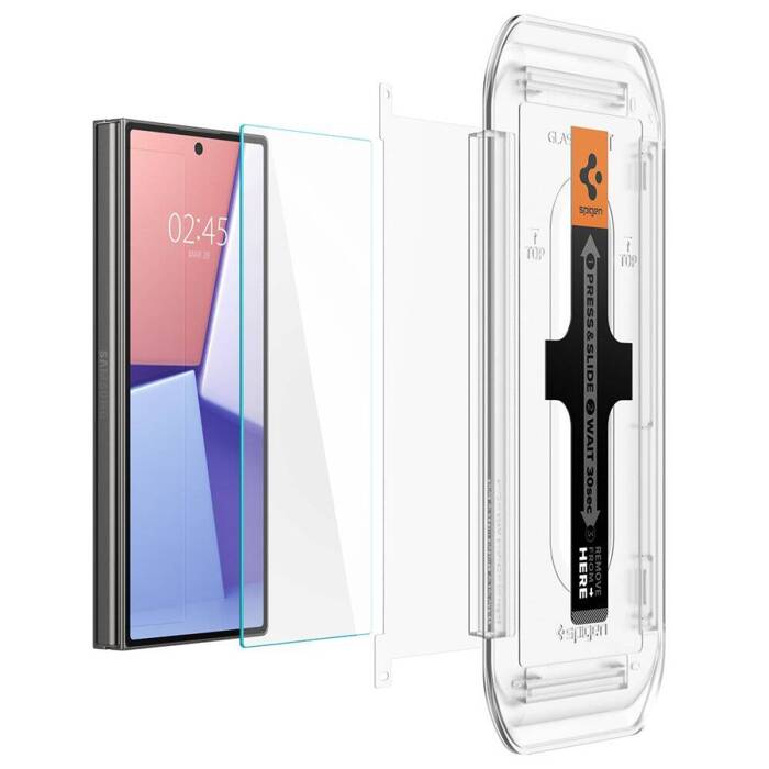 SZKŁO HARTOWANE SPIGEN GLAS.TR ”EZ FIT” 2-PACK GALAXY Z FOLD 6 CLEAR