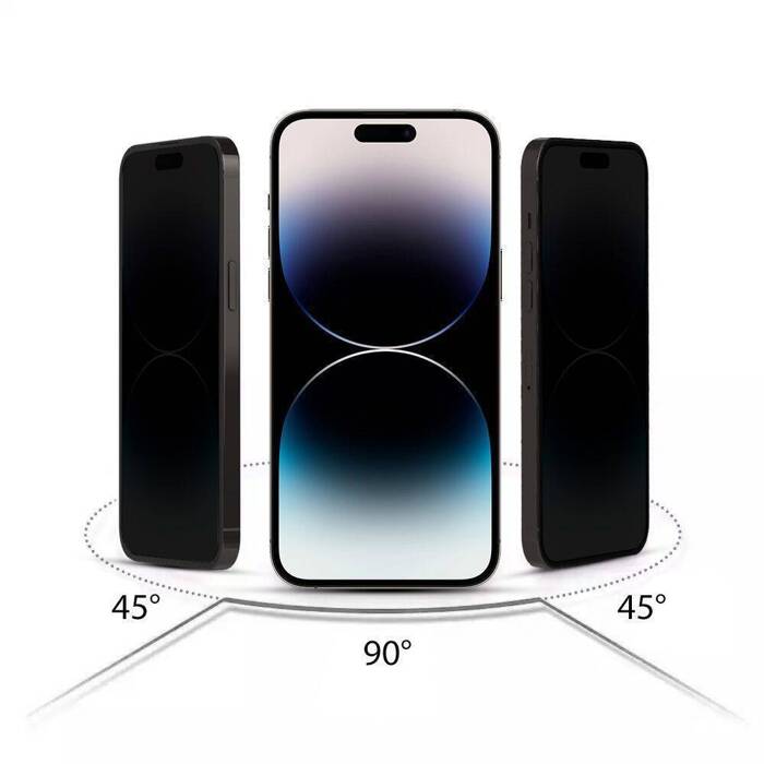 SZKŁO PRYWATYZUJĄCE HOFI ANTI SPY GLASS PRO+ 2-PACK IPHONE 16 PLUS PRIVACY