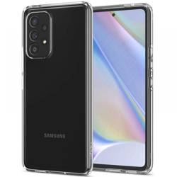 Spigen Galaxy A53 5G Liquid Crystal ETUI Przezroczyste Clear + Szkło