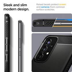 Spigen Galaxy A53 5G Rugged Armor ETUI Matte Black + Szkło