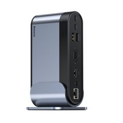 Stacja Dokująca BASEUS Working Station HUB USB-C 16w1 Szary