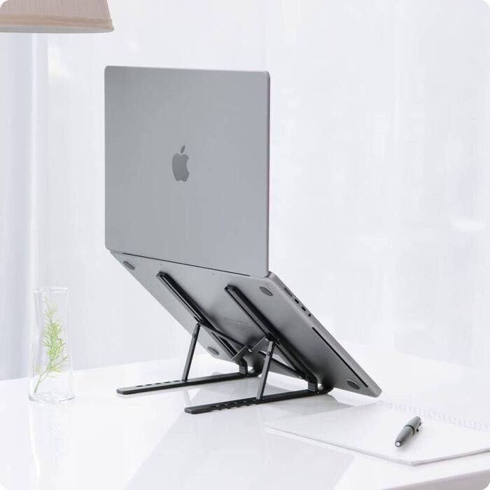 Stand Spigen Ld201 Universal Laptop Stand Black Case