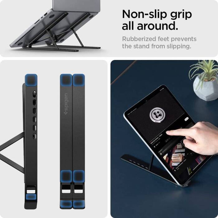 Stand Spigen Ld201 Universal Laptop Stand Black Case