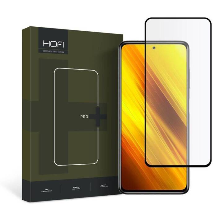 Szkło Hartowane HOFI Xiaomi Poco X3 Nfc Full Pro+ Black