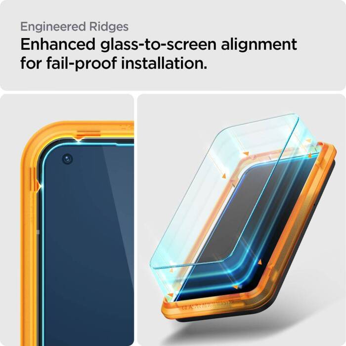 Szkło Hartowane Spigen Alm Glas.tr Slim 2-pack Nothing Phone 1 Clear