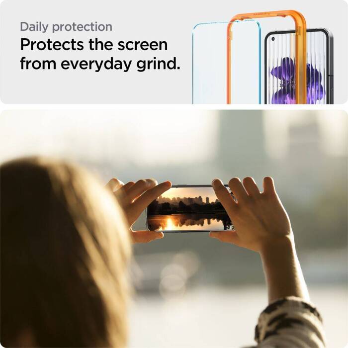 Szkło Hartowane Spigen Alm Glas.tr Slim 2-pack Nothing Phone 1 Clear