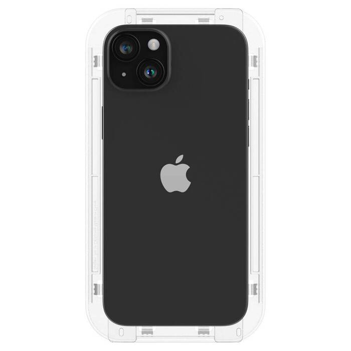 Szkło Hartowane Spigen Glas.tr ”ez Fit” 2-pack iPhone 16 / 15 Clear