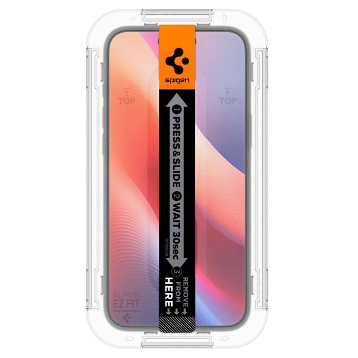 Szkło Hartowane Spigen Glas.tr ”ez Fit” 2-pack iPhone 16 / 15 Clear