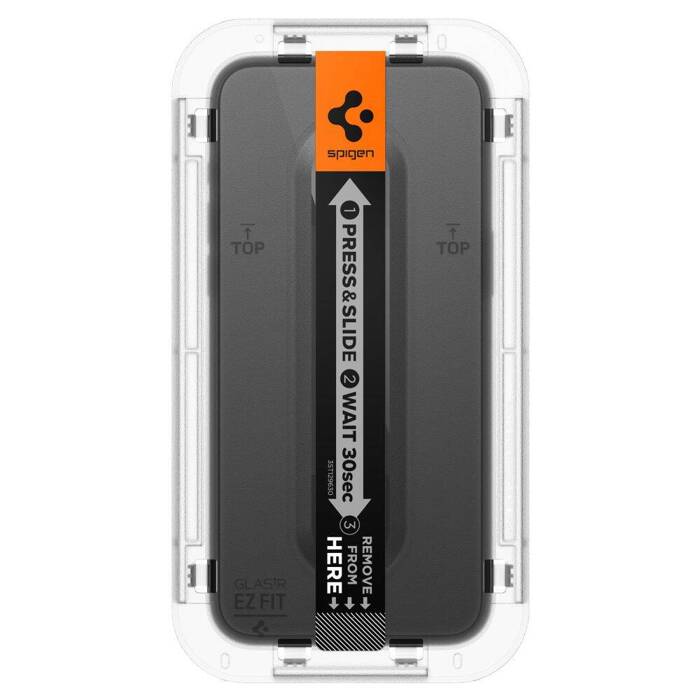 Szkło Hartowane Spigen Glas.tr ”ez Fit” Fc 2-pack iPhone 15 Black