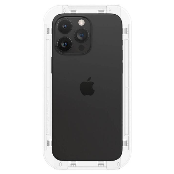 Szkło Hartowane Spigen Glas.tr ”ez Fit” Fc 2-pack iPhone 15 Pro Max Black