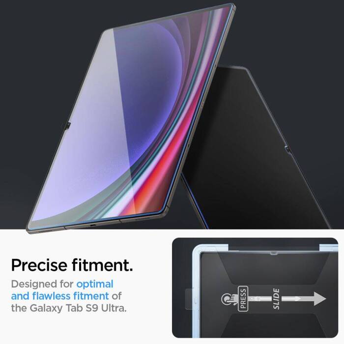 Szkło Hartowane Spigen Glas.tr ”ez Fit” Galaxy Tab S9 Ultra 14.6 X910 / X916B Clear