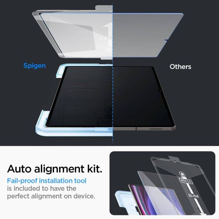 Szkło Hartowane Spigen Glas.tr ”ez Fit” Galaxy Tab S9 Ultra 14.6 X910 / X916B Clear