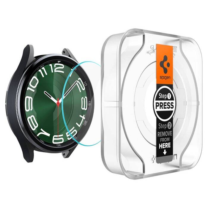 Szkło Hartowane Spigen Glas.tr ”ez-fit” 2-pack Galaxy Watch 6 Classic (47 mm) Clear