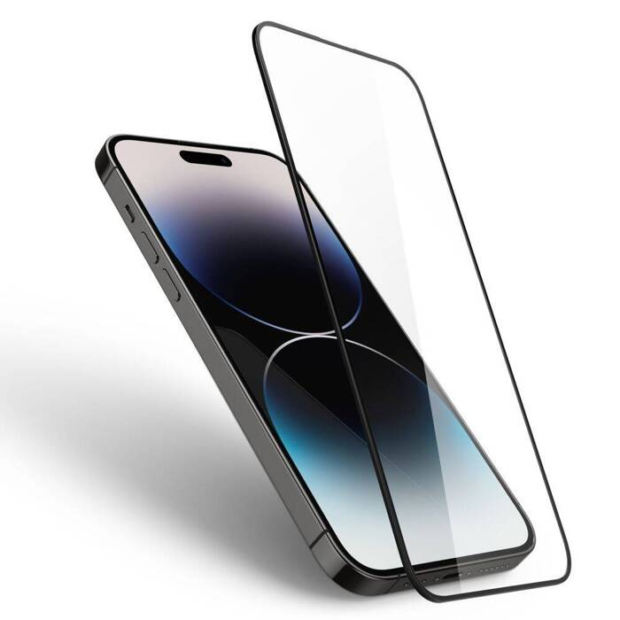 Szkło Hartowane Spigen Glass Fc iPhone 14 Pro Max Black