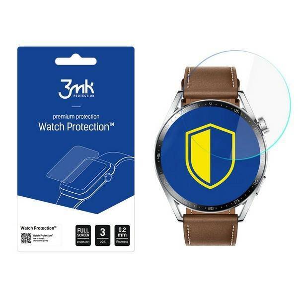 Szkło Hybrydowe 3MK Huawei Watch GT 3 46mm Watch Protection FlexibleGlass