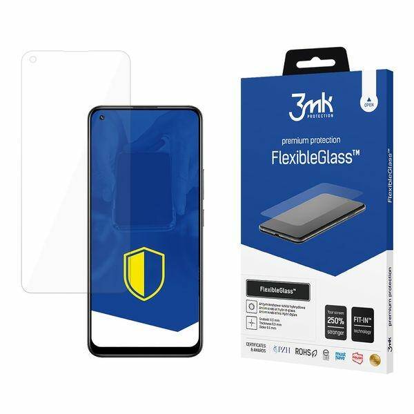 Szkło Hybrydowe 3MK Realme 8 Pro FlexibleGlass