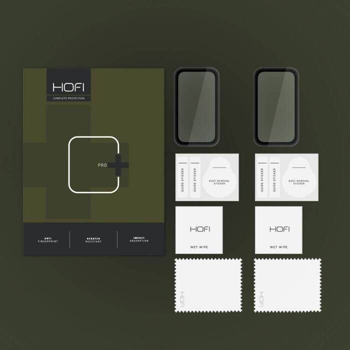 Szkło Hybrydowe Hofi Hybrid Pro+ 2-pack Xiaomi Smart Band 8 Active Black