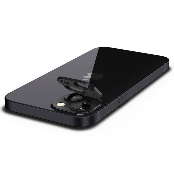 Szkło Na Aparat Spigen Optik.Tr Camera Protector 2-Pack iPhone 13 Mini / 13 Black