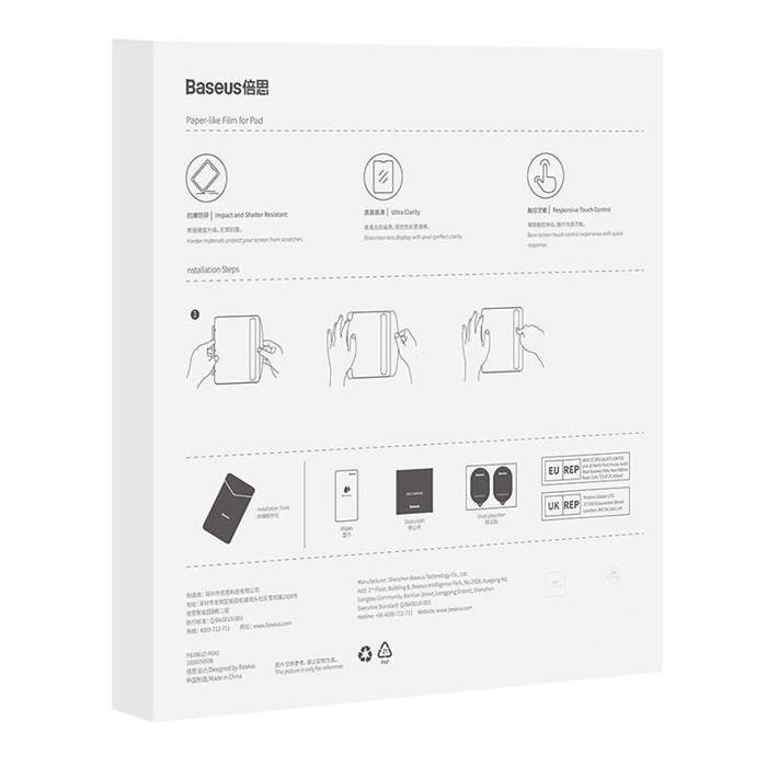 Szkło hartowane Baseus Corning 0.4 mm do iPad Mini6 8.3"