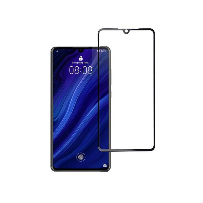 Szkło hartowane Blue Star 5D - do Huawei P30 (full glue/case friendly) - czarny