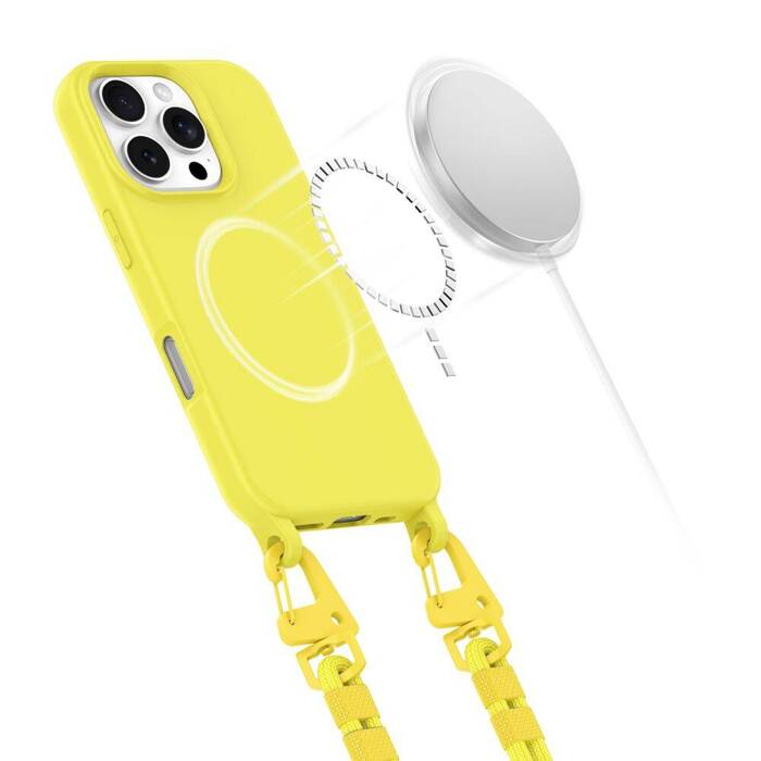 TECH-PROTECT MAGNECKLACE MAGSAFE IPHONE 16 PRO MAX CANARY YELLOW