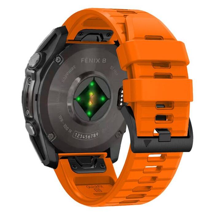 TECH-PROTECT SILICONE LINE GARMIN FENIX 5 / 6 / 6 PRO / 7 / 8 (47 MM) / E ORANGE