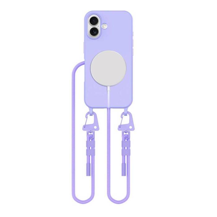 Tech-protect Magnecklace Magsafe iPhone 16 Lavender