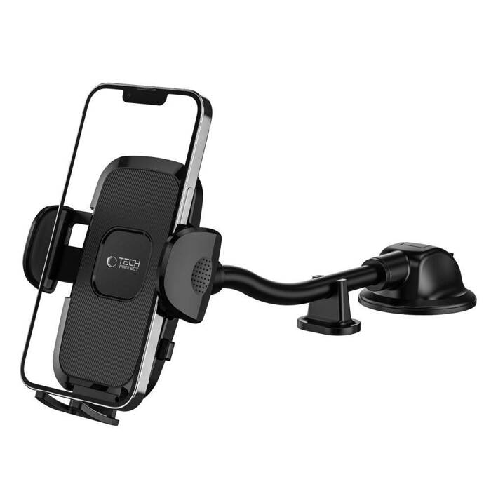 UCHWYT TECH-PROTECT V3 UNIVERSAL LONG ARM WINDSHIELD & DASHBOARD CAR MOUNT BLACK