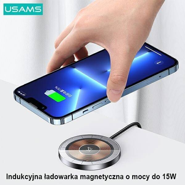 USAMS Ład. indukcyjna US-CD183 magnetic 15W czarny/black CD183CDX01