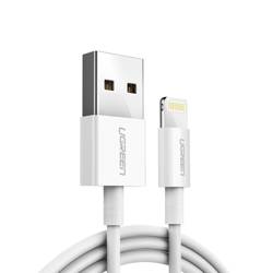 Ugreen kabel przewód USB - Lightning MFI 1m 2,4A biały (20728)