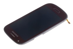 WYŚWIETLACZ SAMSUNG Galaxy S3 Mini I8190 Brązowy Grade B LCD Dotyk