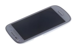 WYŚWIETLACZ SAMSUNG Galaxy S3 Mini I8190 Grade A LCD Dotyk Motyw Kwiatowy