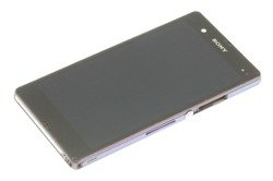 WYŚWIETLACZ SONY Xperia Z Fioletowy Oryginalny LCD Dotyk 