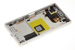 WYŚWIETLACZ Xperia Z5 Compact Grade B Oryginalny LCD Dotyk Biały