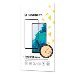 Wozinsky super wytrzymałe szkło hartowane Full Glue na cały ekran z ramką Case Friendly Oppo Reno6 4G czarny