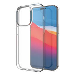 Żelowy pokrowiec etui Ultra Clear 0.5mm iPhone 14 Pro przezroczysty