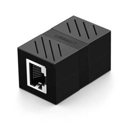 Złączka, przedłużka sieciowa RJ45 UGREEN Ethernet, 8P/8C, Cat.7, UTP (czarna)