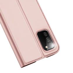 DUX DUCIS Skin Pro kabura etui pokrowiec z klapką Samsung Galaxy A02s EU różowy