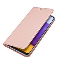 Dux Ducis Skin Pro kabura etui pokrowiec z klapką Samsung Galaxy A22 4G różowy