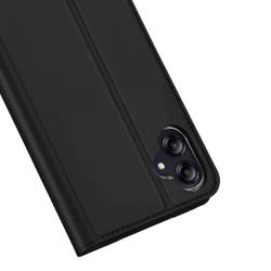 Etui Dux Ducis Skin Pro etui do Samsung Galaxy A04e pokrowiec z klapką portfel na kartę podstawka czarne Case